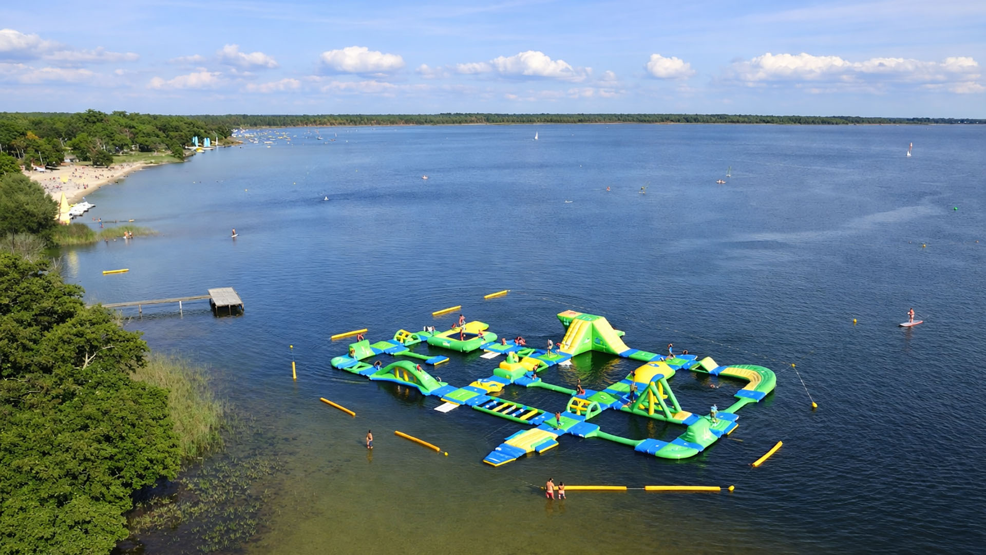 camping bord de lac a lacanau